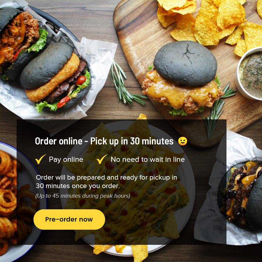 Order online - Pick up in 30 minutes