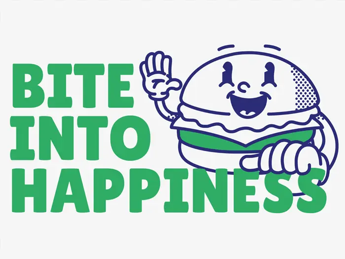 Bite into happiness
